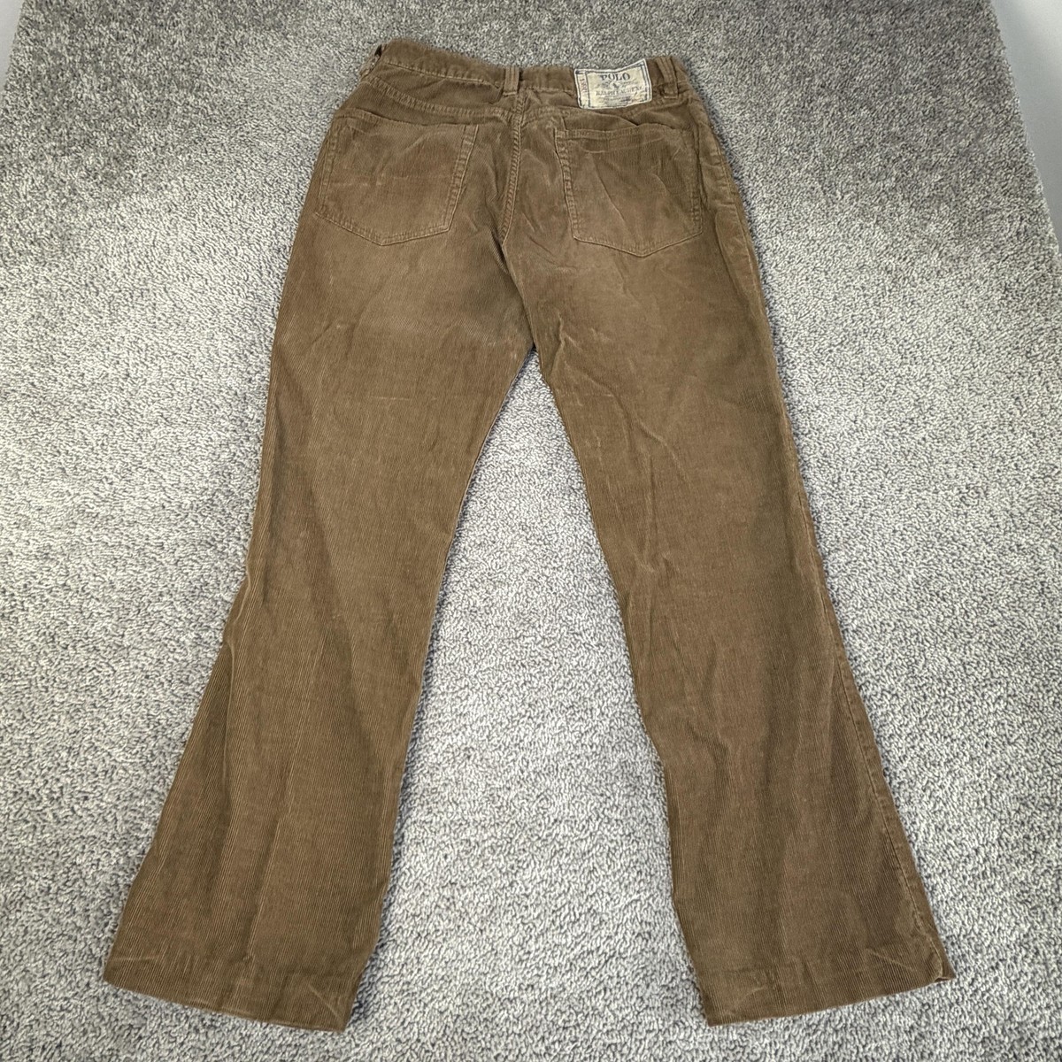 Vintage Polo Ralph Lauren Corduroy Pants 33x32 Brown 750 Bootcut Vintage Polo Ralph Lauren Corduroy Pants 33x32 Brown 750 Bootcut