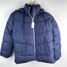 Girl s Gap Navy Blue Coldcontrol Max Puffer Jacket Size Xl 12 Nwt