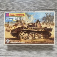 Matchbox Pz Kw-V Asuf-G Panther Tank 1/76th Scale Model Kit