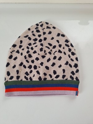 New KULE beanie leopard print one size unisex