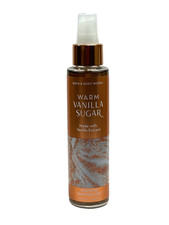 BATH BODY WORKS WARM VANILLA SUAGR DIAMOND SHIMMER MIST BODY SPRAY 4.9 FL OZ