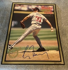 ATLANTA BRAVES GREG MADDUX SIGNED HEROES OF THE GAME EDITION 31