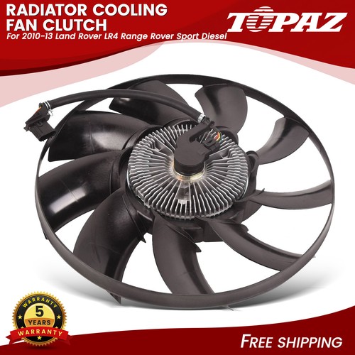 Radiator Cooling Fan & Clutch Assembly For Land Rover LR4 & Range Rover Sport – LR095536, 5-Pin, With Blade