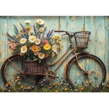 5D Diamond Painting Kits for Adults,Bicycle Diamond Art Kits for Adults Begin...