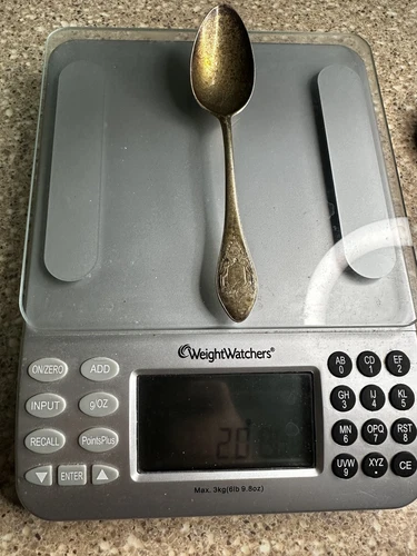 1910 Rogers Lunt & Bowlen RLB Sterling Silver Tea Spoon 5.5” Knight 20 Grams