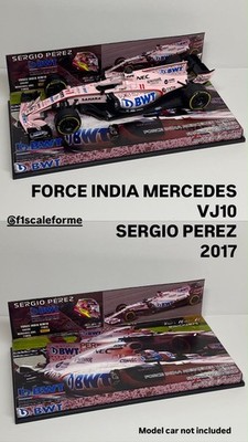 [FUND F1 MINICHAMPS] /2017/ SERGIO PEREZ [MERCEDES VJ10] / 1:43