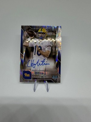 Eli Holstein Stealth Refractor Auto- 2025 Bowman Chrome #BCA-EHO