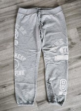 Y2K Early 2000's Victoria's Secret PINK Sweats Rhinestone Gray WORN ONCE Medium