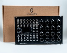 Erica Synths Black Sequencer Eurorack Modular 3U Synthesizer Module Original Box