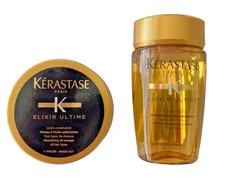 Kerastase Elixir Ultime Bain 2.7 fl.oz (80ml) and Mask 2.55 fl.oz (75ml)