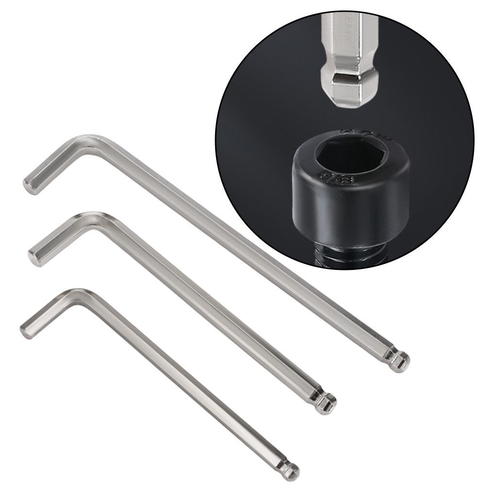 9 Piece L Shaped Ball Head Hex Wrench Set Alloy Steel For Household Use