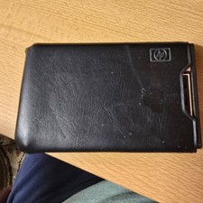 HP 12C Lot MY90203933 VTG Calculator With Carrying Sleeve Needs 3 Batt. Program