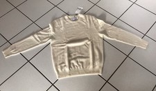100 % Kaschmirpullover Rundhals UNISEX  Herren 50 Damen 44 ecru elfenbein NEU
