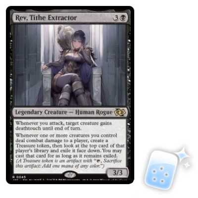 REV, TITHE EXTRACTOR Foundations Jumpstart Magic MTG MINT