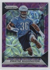 2016 Panini Prizm Rookie Purple Scope Prizm 34/99 Dwayne Washington #221 0c6