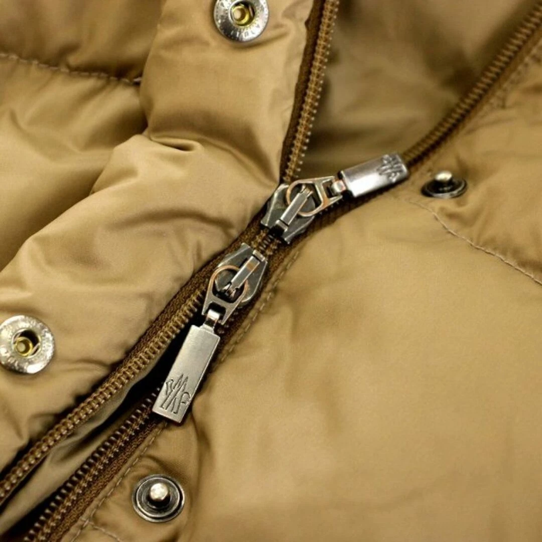 VALENTINO Moncler VALENTINE piumino marrone etichetta capospalla manica lunga cappuccio us