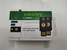 Yubico Yubikey Two-Factor Authentication Security Key 2FA 2-Pack