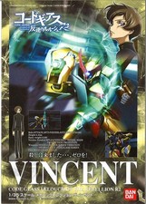 Bandai Code Geass Vincent 1/35 Maquette