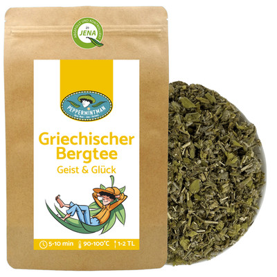 Griechischer Bergtee 100% natürlich - ohne Zusätze | PeppermintMan