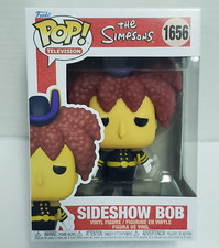 SIDESHOW BOB Los Simpson Funko POP! Figura de vinilo coleccionable TV #1656 CAJA DESGASTE