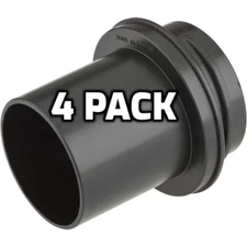 Shop Vac Vacuum (4 Pack) 2-1/2" Threaded Hose End Cuff Coupling Wood Working