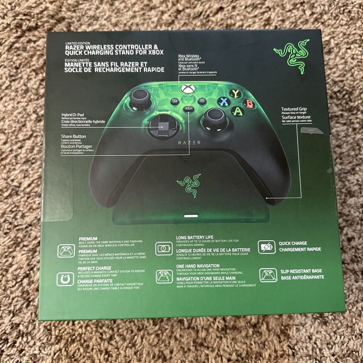 Xbox Wireless Controller Razer With Quick Charging Stand For Xbox Custom  Design