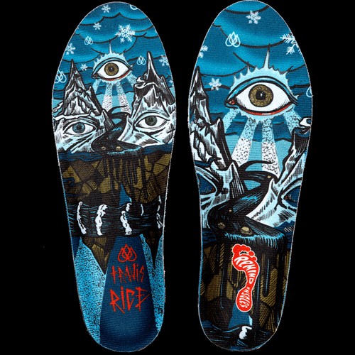 Remind Shoe Insoles Medic Arch Support Footbeds TRAVIS RICE EYE Skate