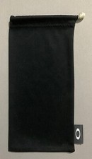 New Oakley Microfiber Bag/Pouch For Sunglasses Solid Black 