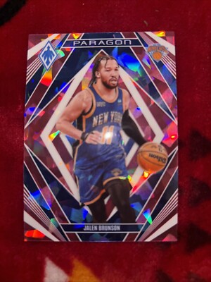 23-24 Phoenix Jalen Brunson #20 Pink ice paragon /25 SSP