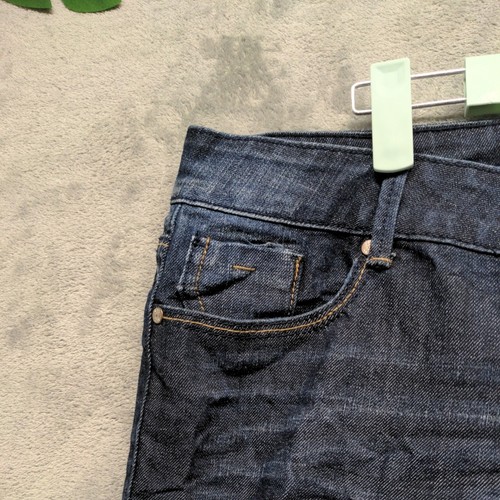 L.E.I. Jeans W38 L32 Women Mid Rise Skinny Leg Blue Dark Wash - Picture 4 of 13