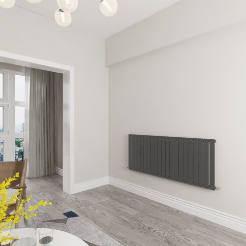 Designer Oval Column Flat Panel Radiator Horizontal Vertical Central Heating Rad - Picture 273 of 387