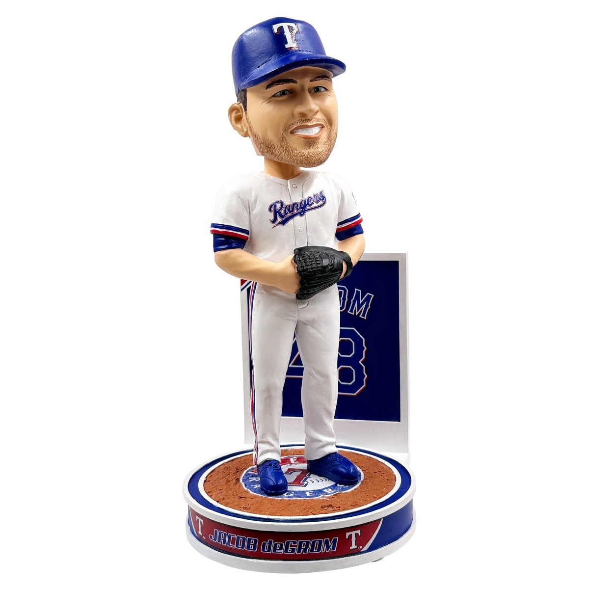 Jacob deGrom Texas Rangers Hero Series Bobblehead MLB