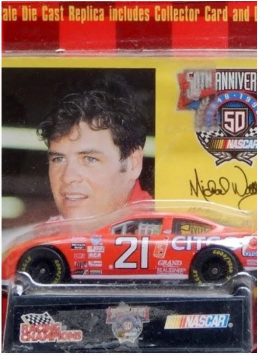 Литая модель Ford Thunderbird Citgo 1997 Racing Champions No21 Michael Waltrip 1:64 - Изображение 2 из 2