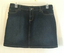 Girl's Children's Place denim skirt size 16, Blue Jean EUC-819
