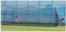 Sports Basehit Pitching Machine and Poweralley Batting Cage