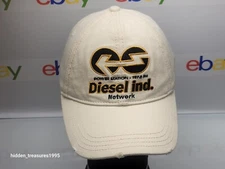 Vintage Cap Diesel Power Station. 197.8 AM Diesel Ind Network USA Snapback 