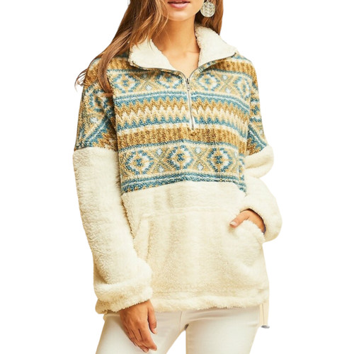 entro sherpa pullover