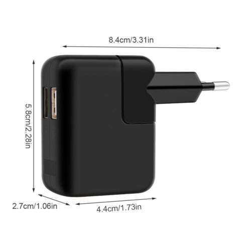 USB-C Charger 170° Wide Angle 1080P HD Charger Camera with Motion Detection, - Picture 6 of 10