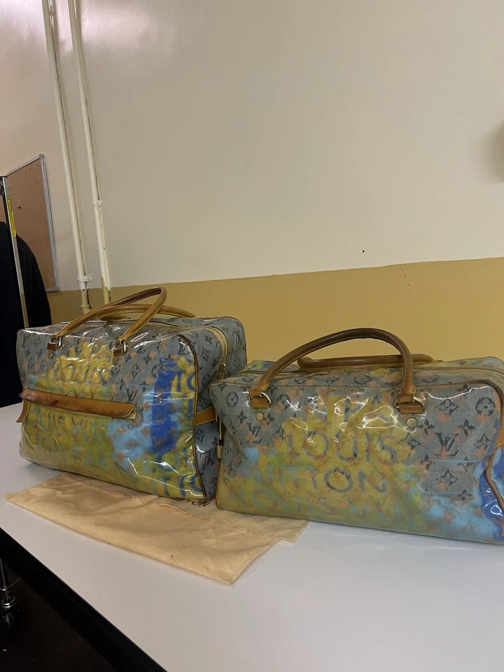Louis Vuitton Monogram Richard Prince Pulp 2 Weekender PM Bags - - Image 3 of 4