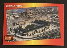 1992 Donruss Triple Play Oriole Park Stadium At Camden Yards Baseball Card #263