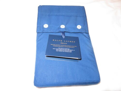 Ralph Lauren Organic Cotton Percale Standard Pillowcases