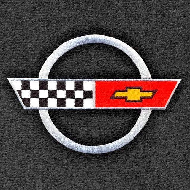 Juego de alfombrillas Lloyd CLASSIC LOOP negras para Chevrolet Corvette C4 1984 a 1990 Foto 2 de 4