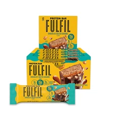 FULFIL Protein Snack Bars, Chocolate Salted Caramel, 15G Protein, Pantry Staples