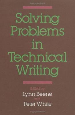 Technical Problems Book Solving Problems in Technical Writing by Peter White (English ...