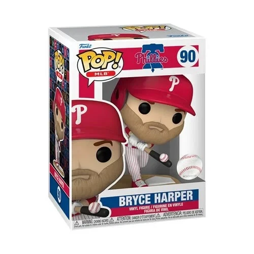 Bryce Harper Funko POP! MLB: Philadelphia Phillies Vinyl Figure #90