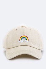 Rainbow Patch Kid's Cotton Cap