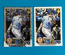 Nick Pratto RC 2023 Topps Silver Patterned Foilboard Super Box SP + base #182