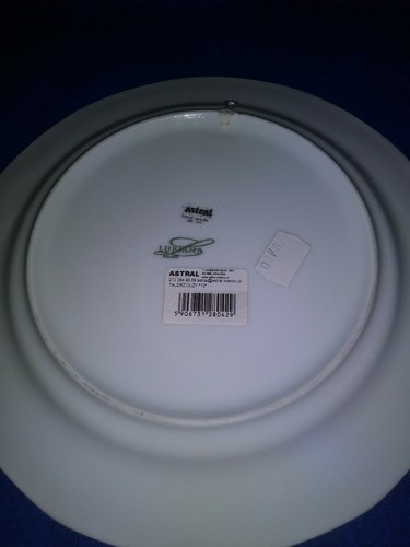 Hand made Plate in Lubiana Poland Warszawa - Picture 2 of 3