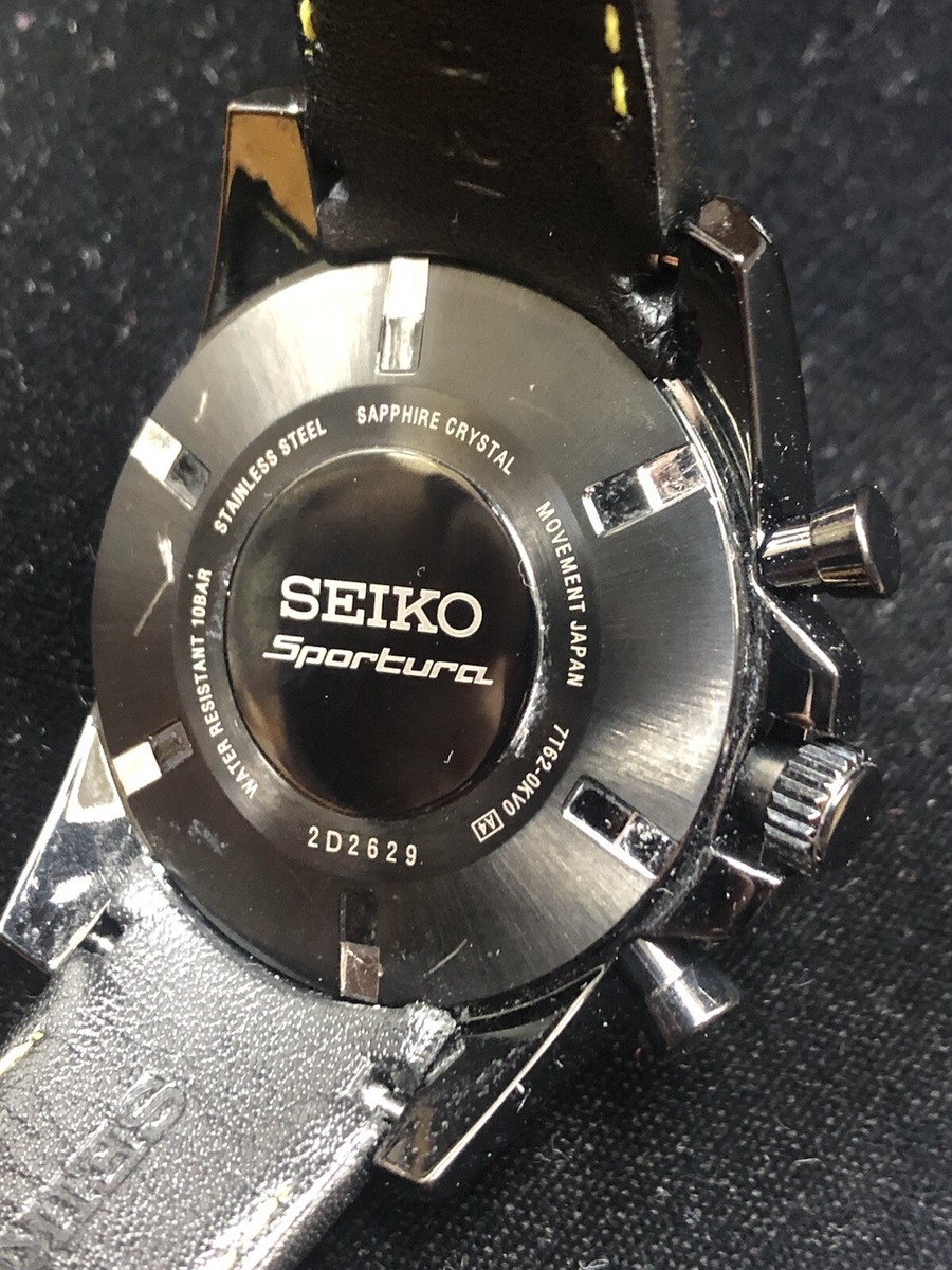 Seiko Overseas Models Sportura Chronograph 7T62-0Kv0 A4
