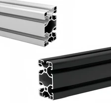 4080 T-Slot Aluminum Extrusion European Standard Anodized 40x80mm 200-2000mm